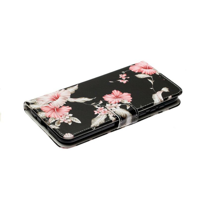 Flip Cover Huawei Y5p Myriade Af Blomster
