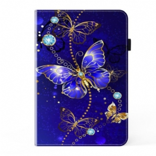 Etui Samsung Galaxy Tab S9 Fe Diamantsommerfugle