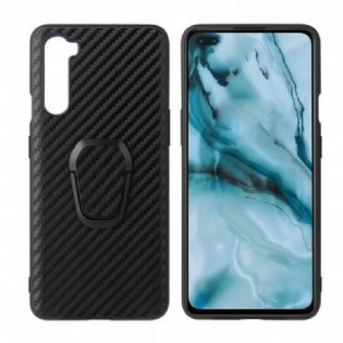 Cover OnePlus Nord Carbon Fiber Ring-support