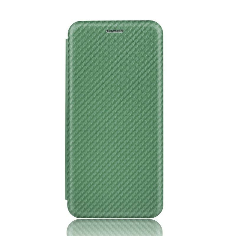 Cover OnePlus Nord Flip Cover Farvet Carbon Silikone