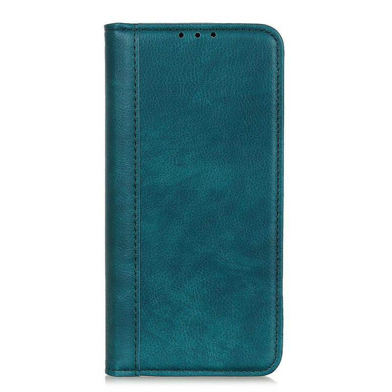 Cover OnePlus Nord Flip Cover Litchi Split Læder