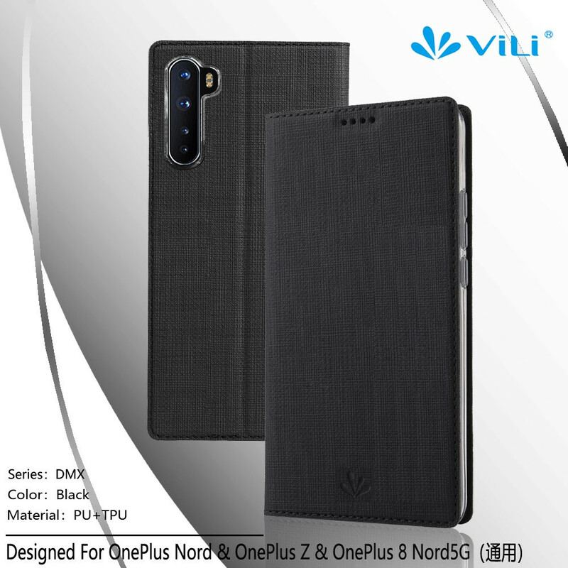 Cover OnePlus Nord Flip Cover Tekstureret Vili Dmx