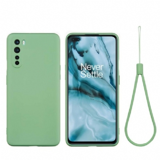 Cover OnePlus Nord Flydende Silikone Med Snor