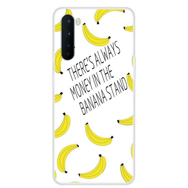 Cover OnePlus Nord Gennemsigtige Bananpenge