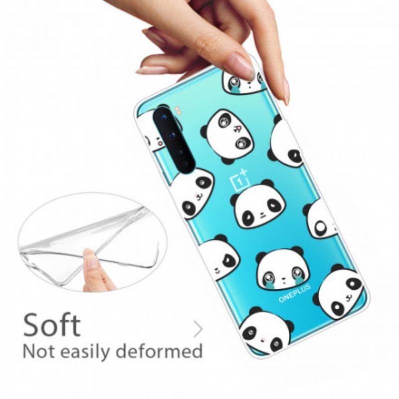 Cover OnePlus Nord Sentimentale Pandaer
