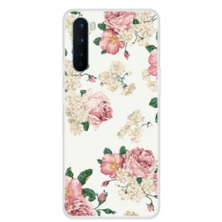 Cover OnePlus Nord Sømløse Liberty-blomster