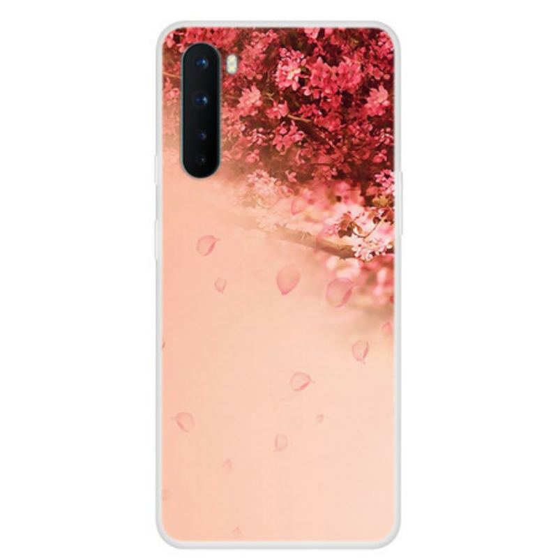 Cover OnePlus Nord Sømløst Romantisk Træ