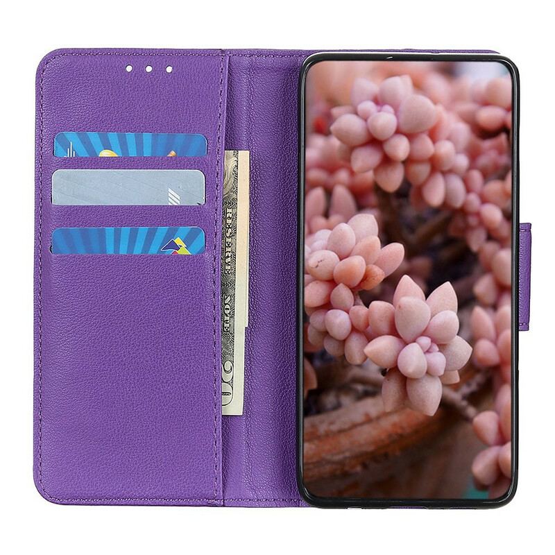 Flip Cover OnePlus Nord Lychee Læder Stil