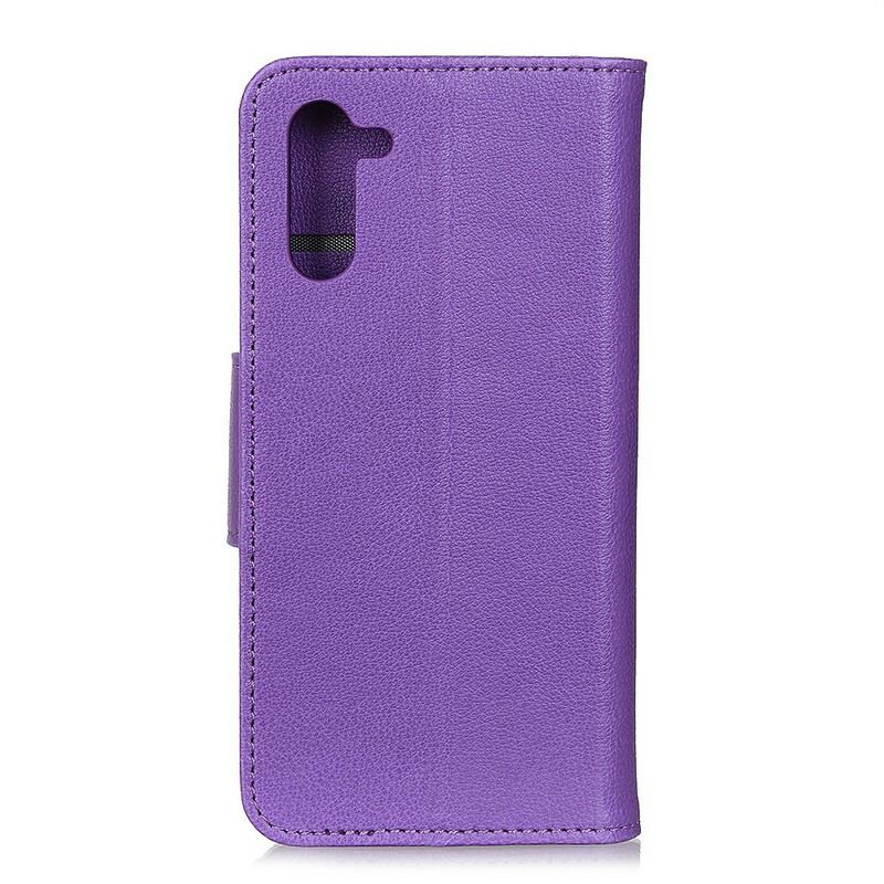 Flip Cover OnePlus Nord Lychee Læder Stil