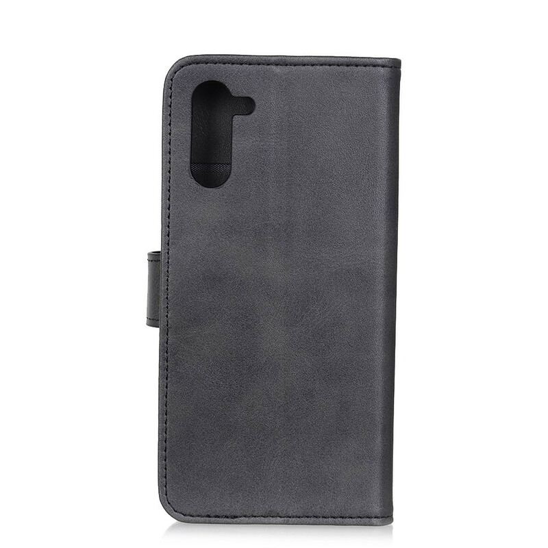 Flip Cover OnePlus Nord Retro Mat Lædereffekt