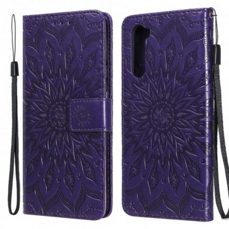 Flip Cover OnePlus Nord Solblomst