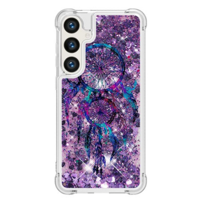 Cover Samsung Galaxy S24 Plus 5g Flydende Glitter Drømmefanger