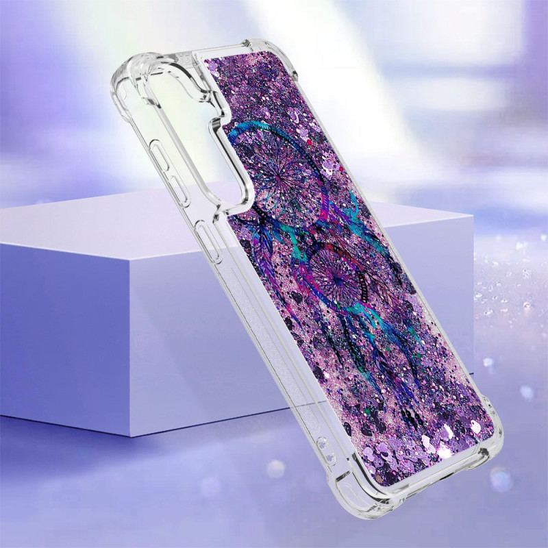 Cover Samsung Galaxy S24 Plus 5g Flydende Glitter Drømmefanger