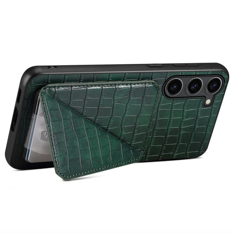 Cover Samsung Galaxy S24 Plus 5g Telefon Etui Med Kortholder Og Støtte