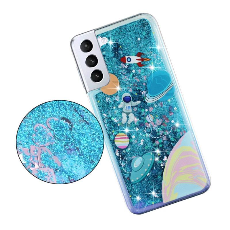 Cover Samsung Galaxy S24 Plus 5g Universe Glitter Væske