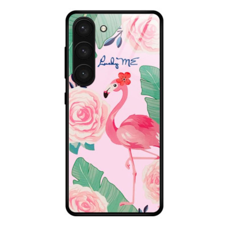 Cover Til Samsung Galaxy S24 Plus 5g Flamingo Hærdet Glas