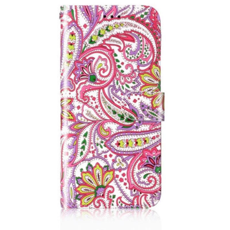 Flip Cover Samsung Galaxy S24 Plus 5g Blomsterremsdesign