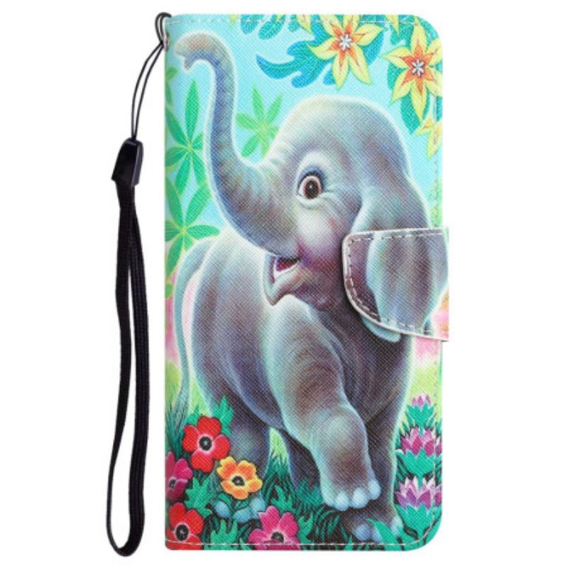 Flip Cover Samsung Galaxy S24 Plus 5g Elefant Med Rem