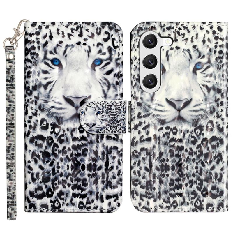 Flip Cover Samsung Galaxy S24 Plus 5g Leopardrem