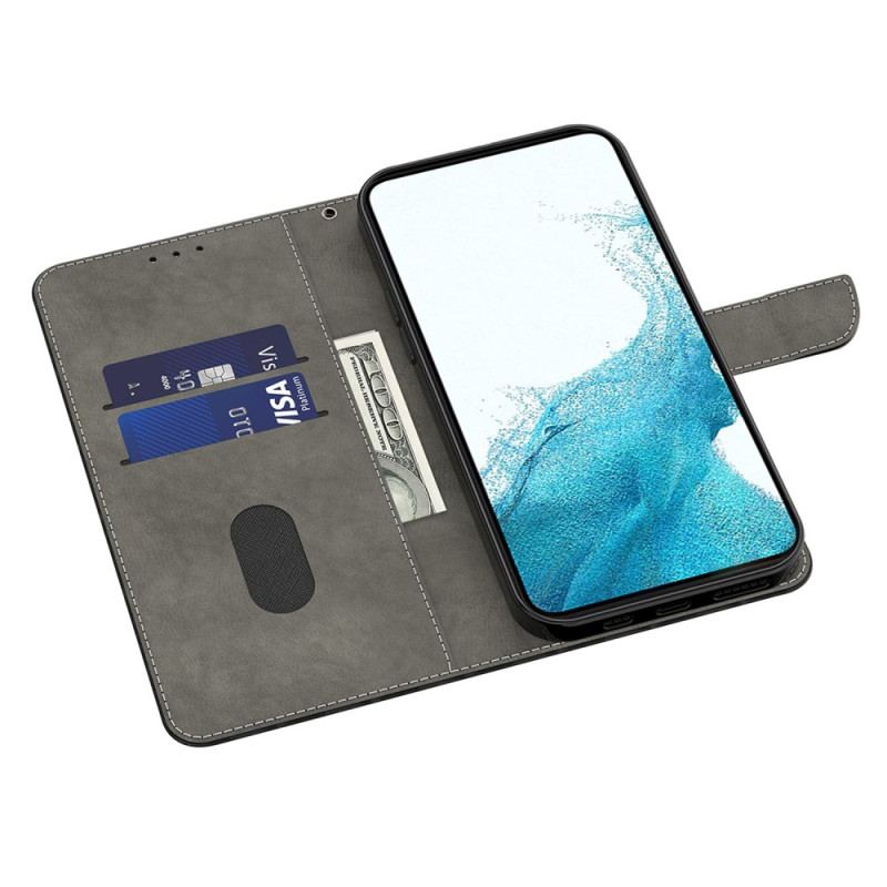 Flip Cover Til Samsung Galaxy S24 Plus 5g Gyldne Vinger