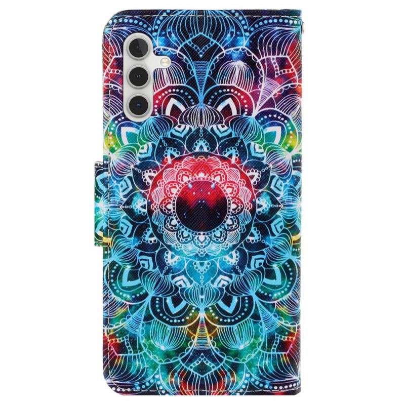 Flip Cover Til Samsung Galaxy S24 Plus 5g Mandala Med Rem