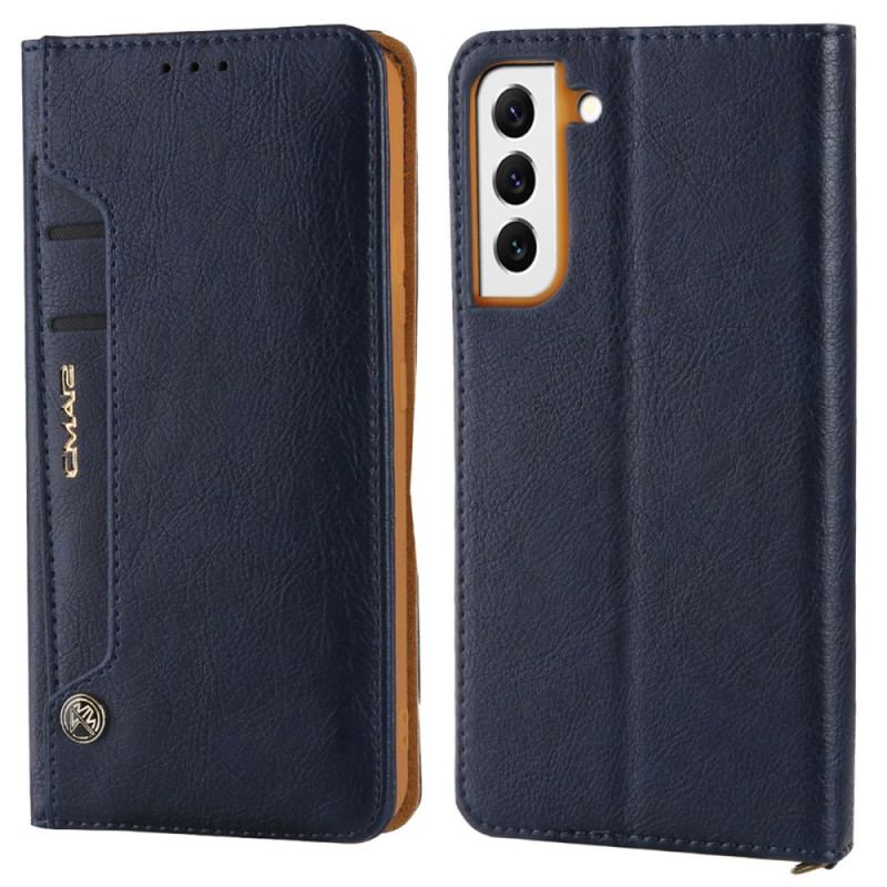 Læder Cover Samsung Galaxy S24 Plus 5g Telefon Etui Med Fotoslots