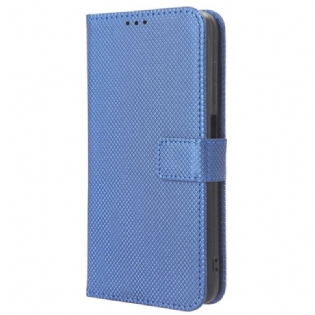 Læder Cover Samsung Galaxy S24 Plus 5g Telefon Etui Prikket Rem