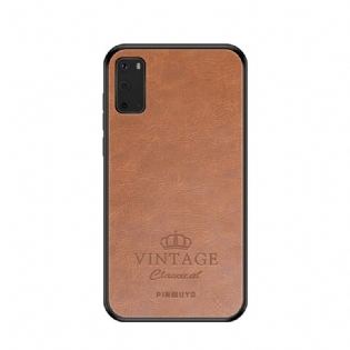 Cover Samsung Galaxy S20 Ærede Vintage Pinwuyo