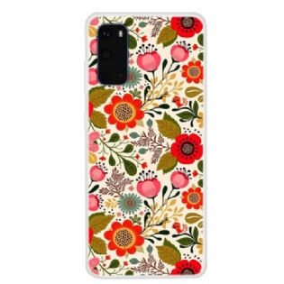 Cover Samsung Galaxy S20 Blomstertapet