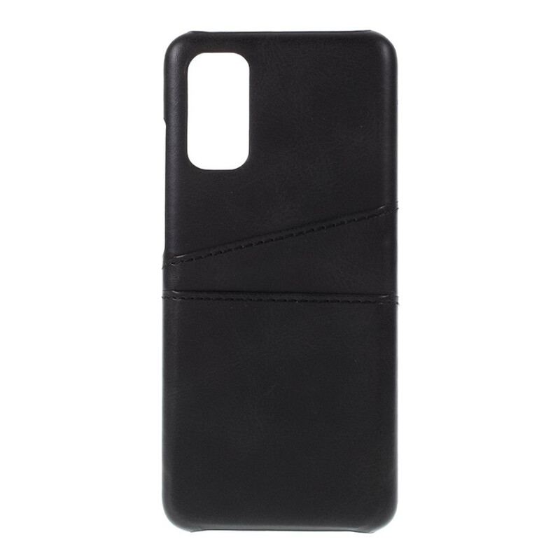 Cover Samsung Galaxy S20 Dobbelt Kortholder