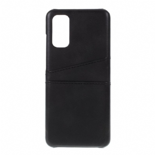 Cover Samsung Galaxy S20 Dobbelt Kortholder