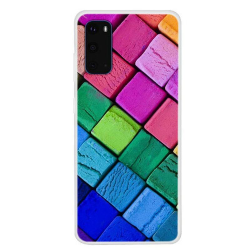 Cover Samsung Galaxy S20 Farvede Terninger