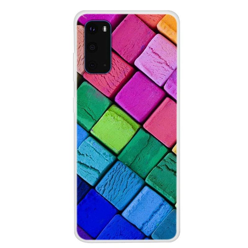 Cover Samsung Galaxy S20 Farvede Terninger