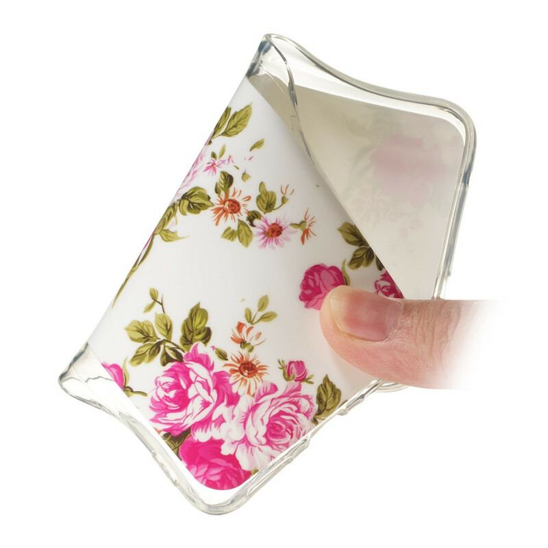 Cover Samsung Galaxy S20 Fluorescerende Liberty-blomster