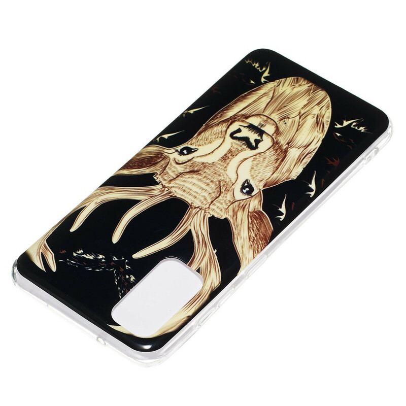 Cover Samsung Galaxy S20 Fluorescerende Majestic Deer