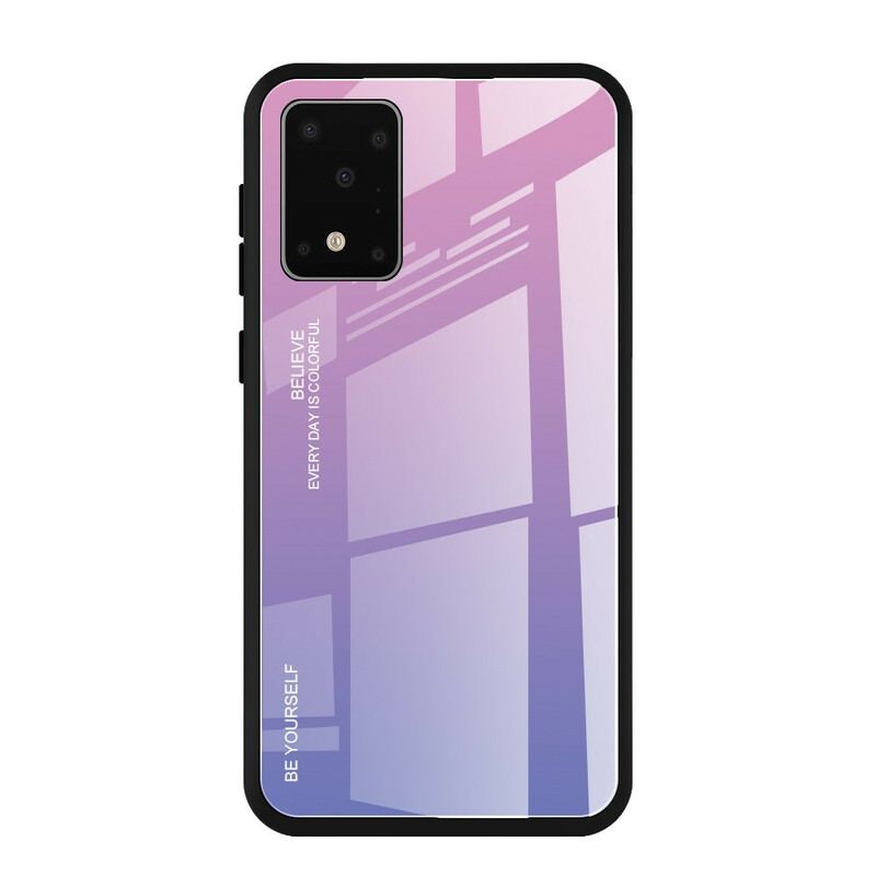 Cover Samsung Galaxy S20 Hærdet Glas Vær Dig Selv