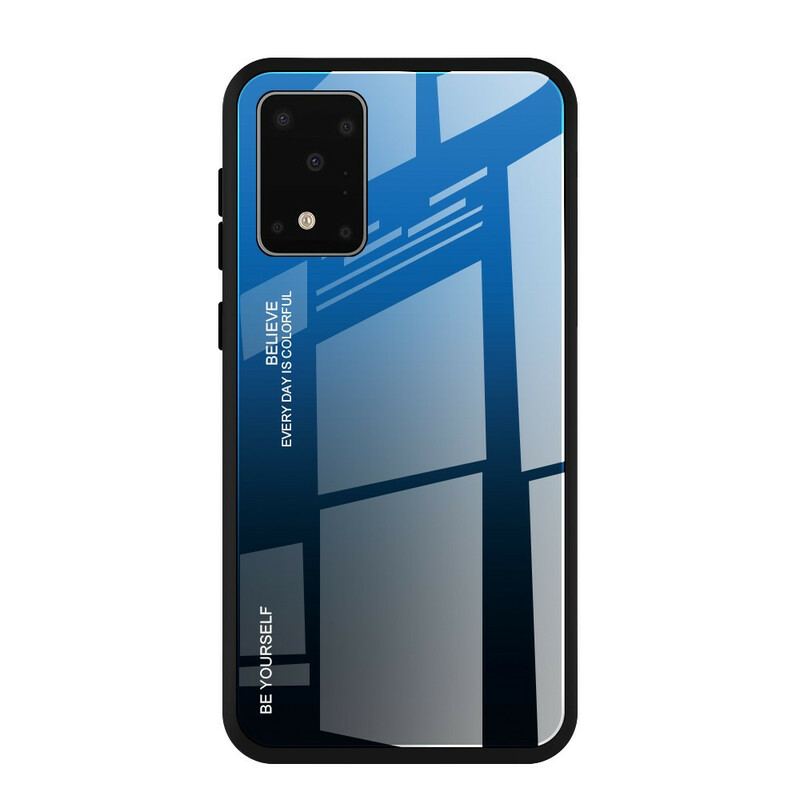 Cover Samsung Galaxy S20 Hærdet Glas Vær Dig Selv