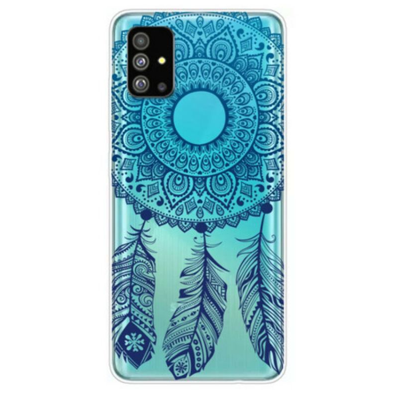 Cover Samsung Galaxy S20 Mandala Med Enkelt Blomst