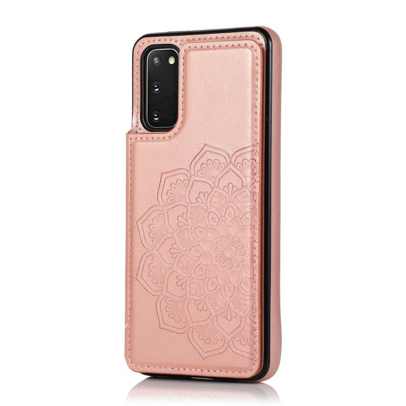 Cover Samsung Galaxy S20 Mandala Print Kortholder