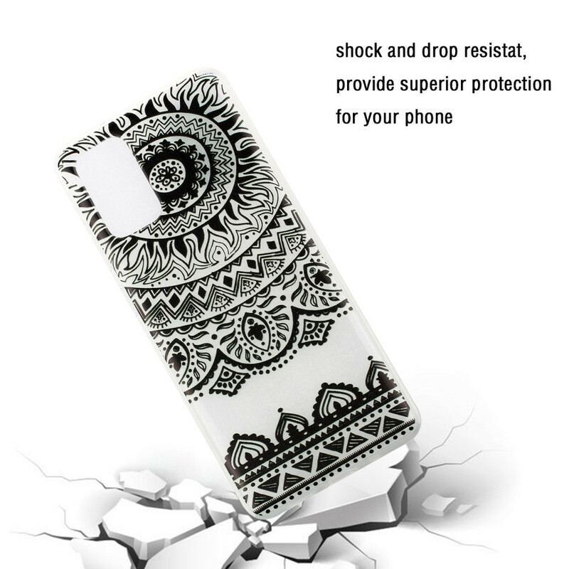 Cover Samsung Galaxy S20 Sømløs Blomstermandala