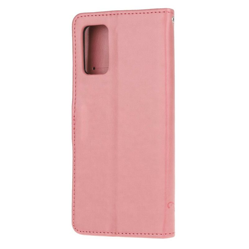 Flip Cover Samsung Galaxy S20 Fortryllede Sommerfugle