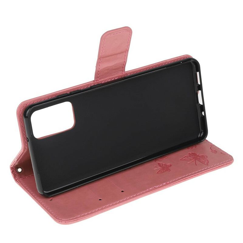 Flip Cover Samsung Galaxy S20 Fortryllede Sommerfugle