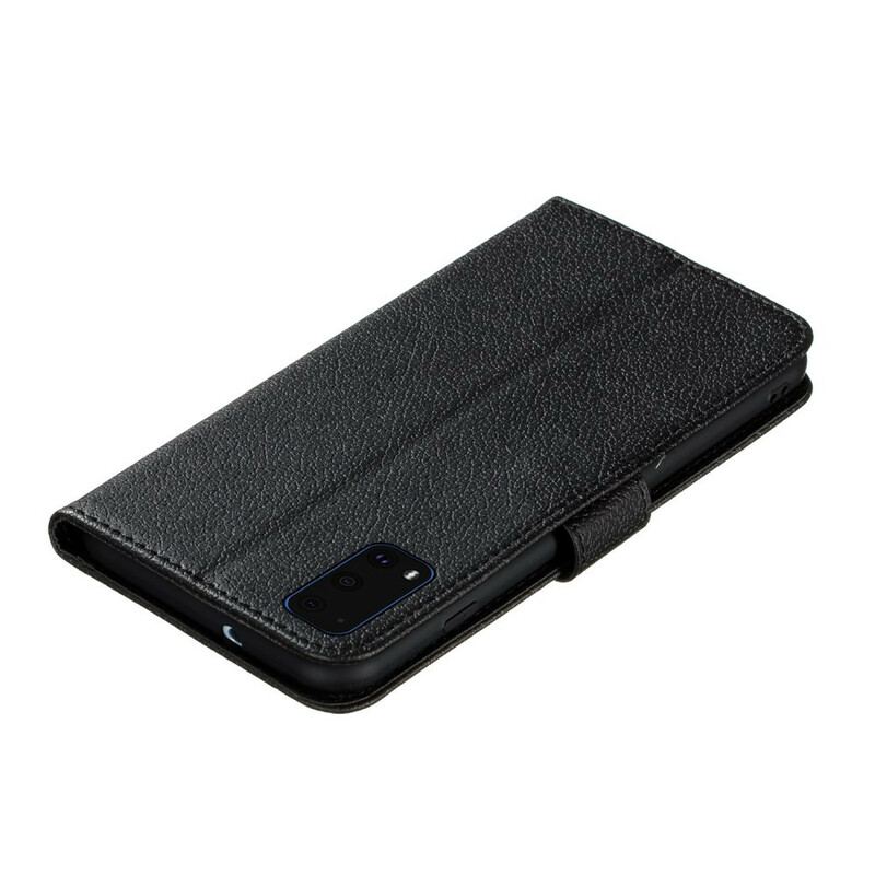 Flip Cover Samsung Galaxy S20 Kunstlæder Lev Din Drøm