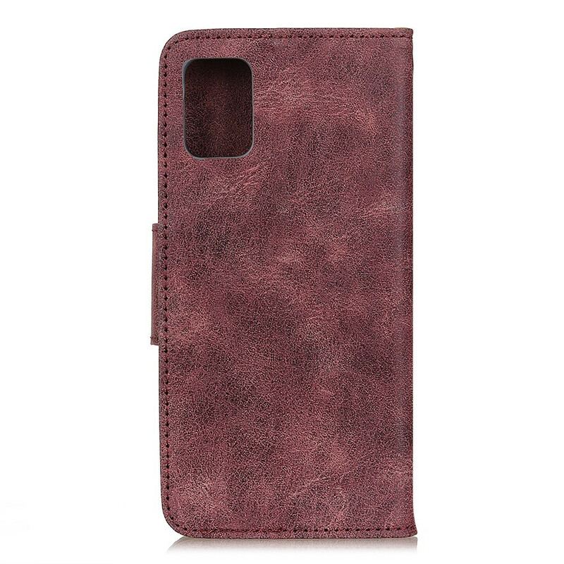 Flip Cover Samsung Galaxy S20 Læder Cover Vintage Magnetisk Klap