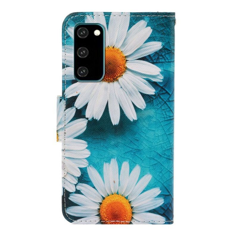 Flip Cover Samsung Galaxy S20 Med Snor Thong Tusindfryd