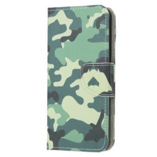 Flip Cover Samsung Galaxy S20 Militær Camouflage