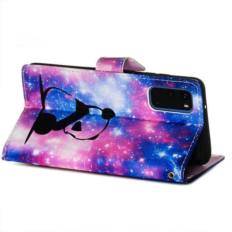 Flip Cover Samsung Galaxy S20 Panda Galaxy