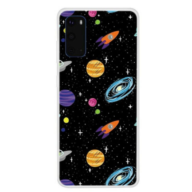 Mobilcover Samsung Galaxy S20 Planet Galaxy