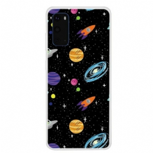 Mobilcover Samsung Galaxy S20 Planet Galaxy