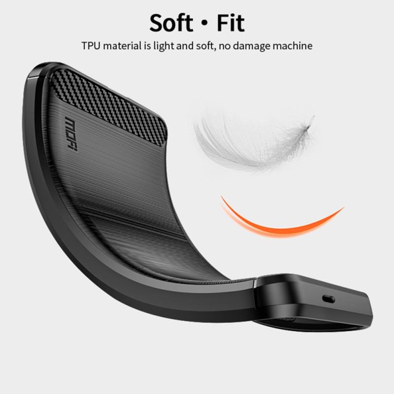 Cover Xiaomi 14 Ultra Telefon Etui Mofi Børstet Kulfiber